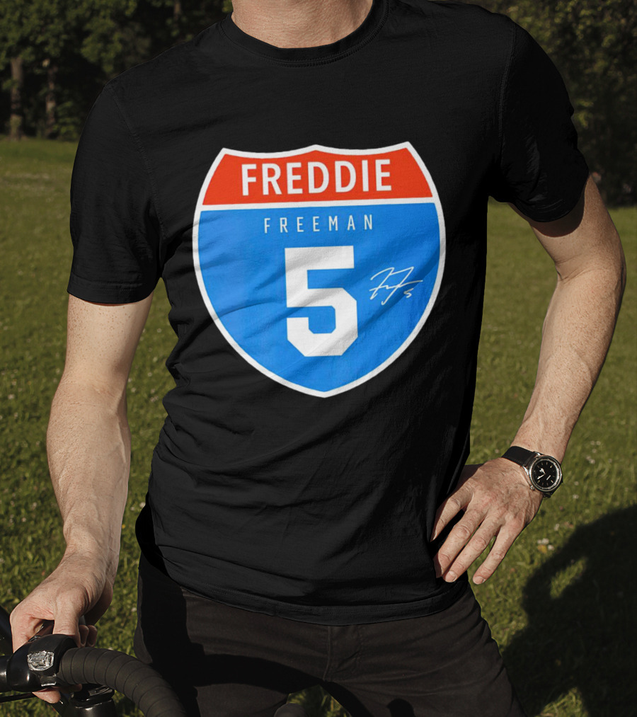 Freddie Freeman Interstate 5 Signature T-Shirt