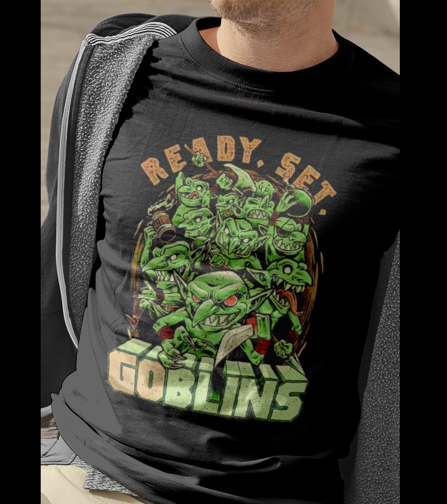Ready Set Goblins Unleashed Chaos Pixel Perfection T-Shirt