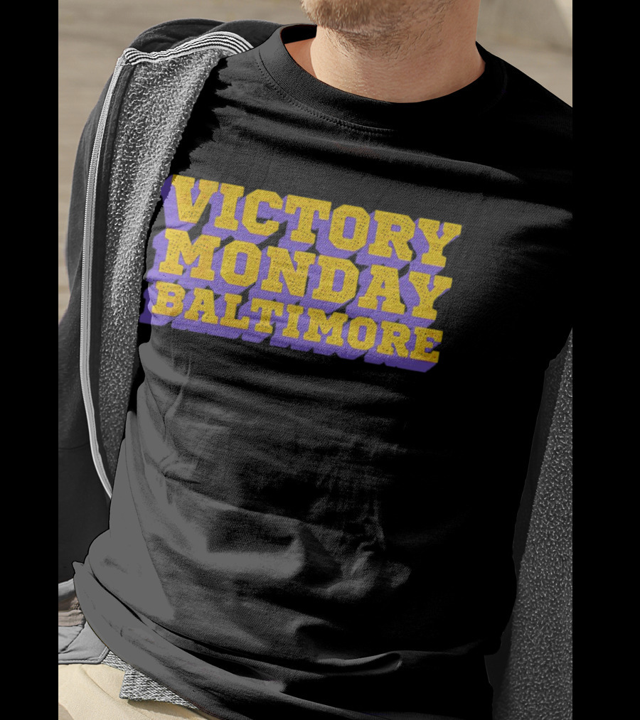Victory Monday Baltimore Purple T-Shirt