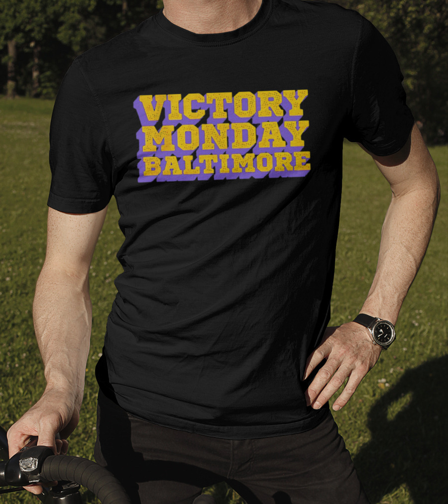 Victory Monday Baltimore Purple T-Shirt