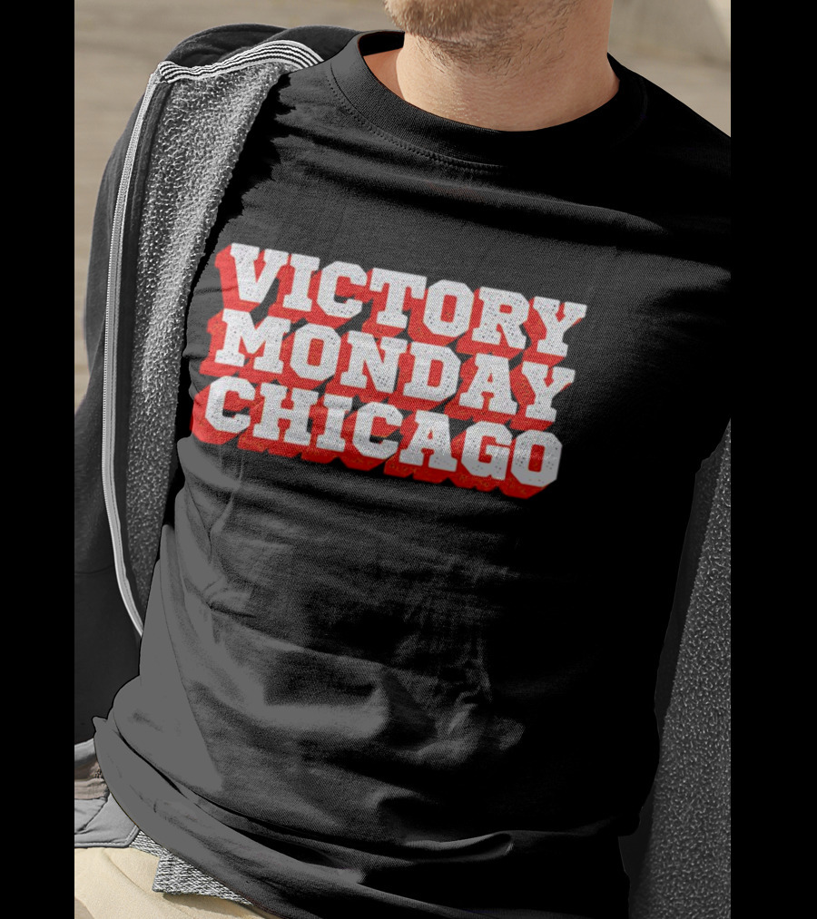 Victory Monday Chicago Bears Fans T-Shirt