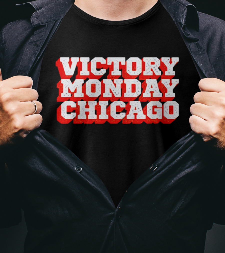 Victory Monday Chicago Bears Fans T-Shirt