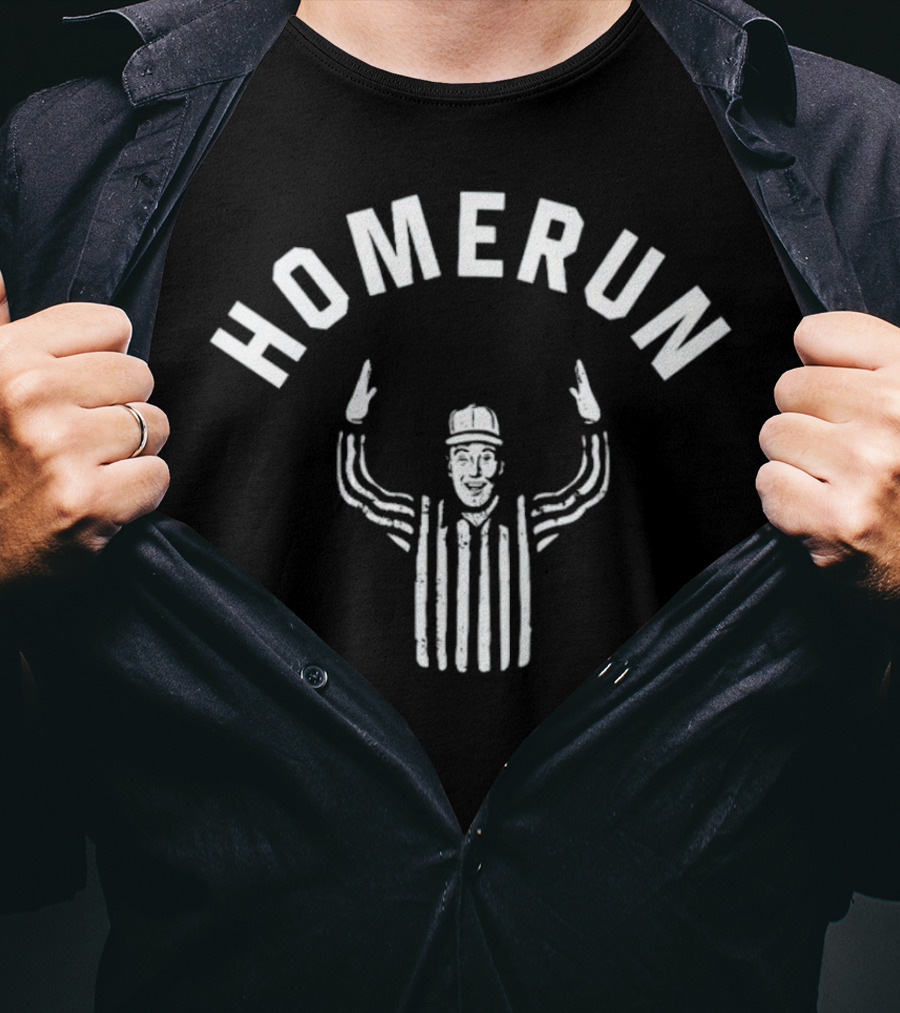 Homerun Touchdown Referee Gesture T-Shirt