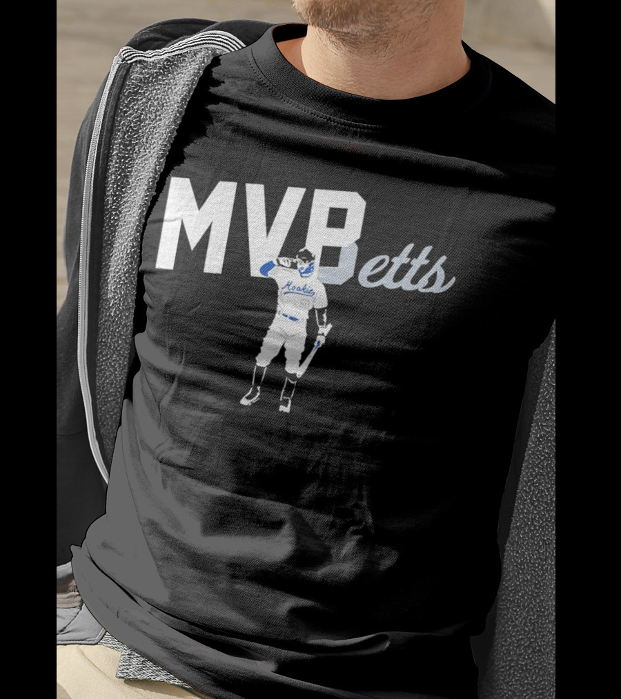 Mookie Betts MVP Player 50 Salute T-Shirt