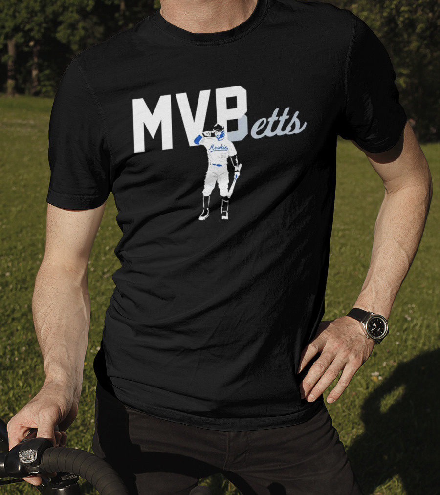 Mookie Betts MVP Player 50 Salute T-Shirt