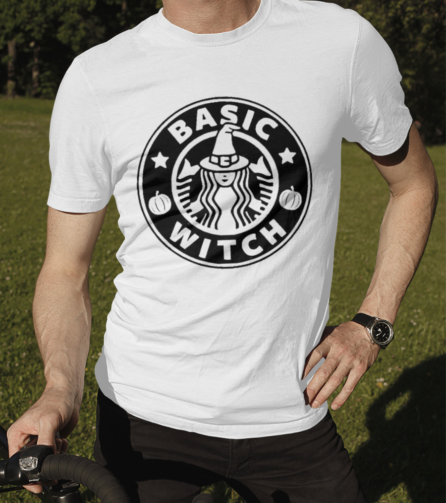 Basic Witch Starbucks Halloween T-Shirt