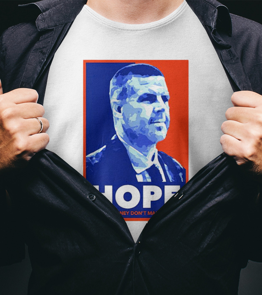 HOPE Billy Napier Scared Money Don't Make Money T-Shirt