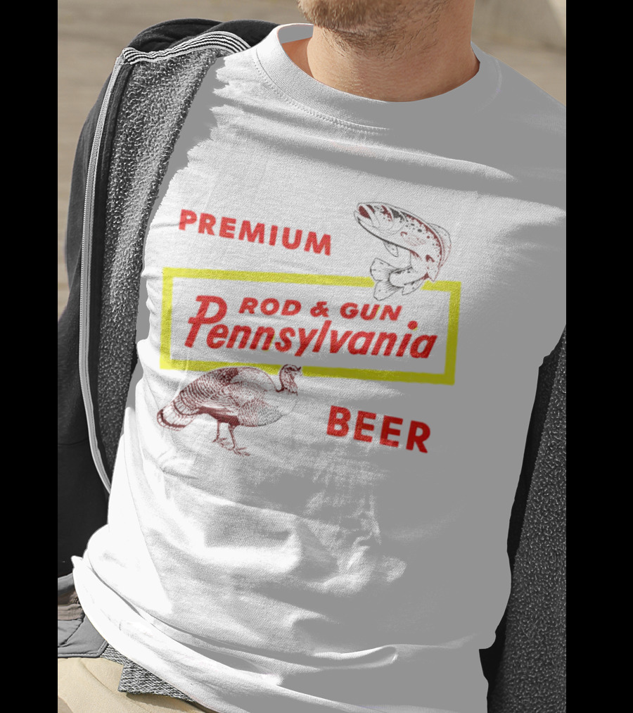 Premium Rod And Gun Pennsylvania Beer T-Shirt