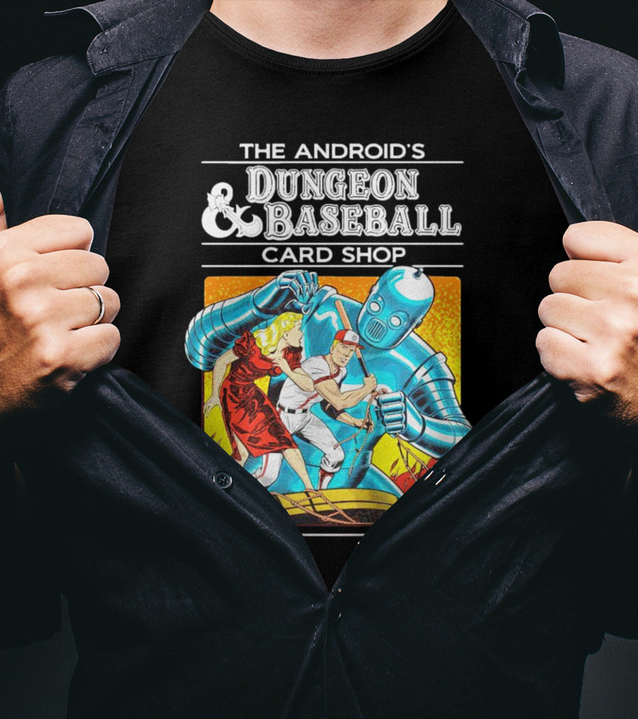 The Android's Dungeon And Baseball Card Shop Vintage Comic T-Shirt