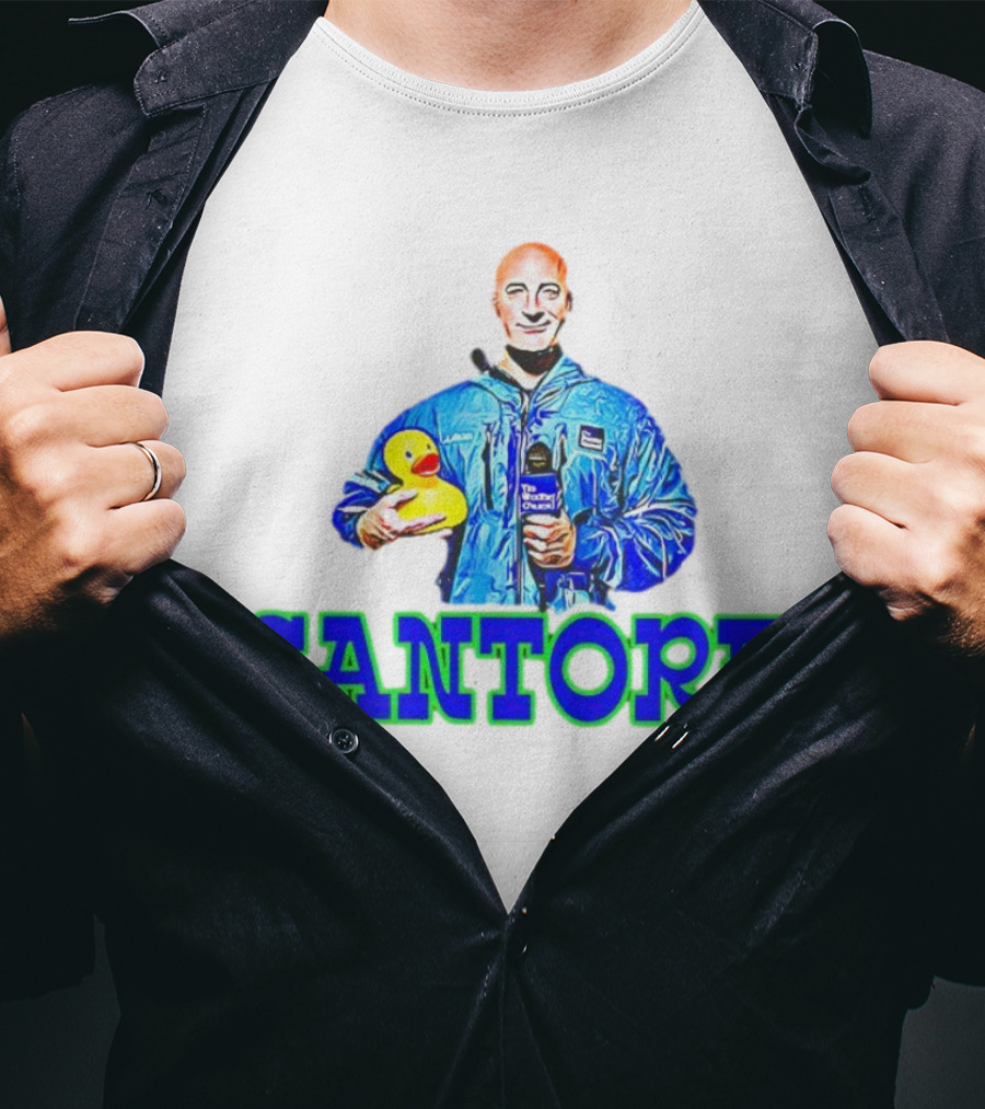 CANTORE The Weather Channel Rubber Duck Storm Tracker T-Shirt