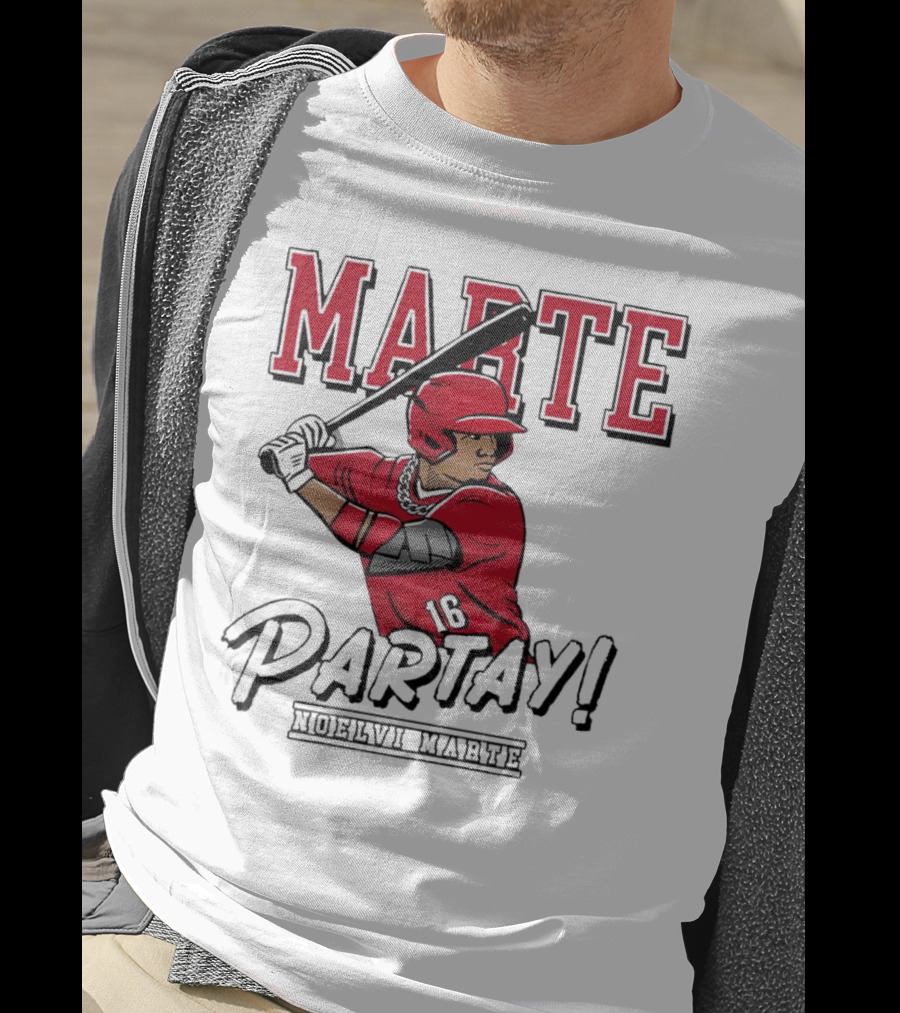 Marte Partay Noelvi Marte Cincinnati Reds Mlbpa T-Shirt