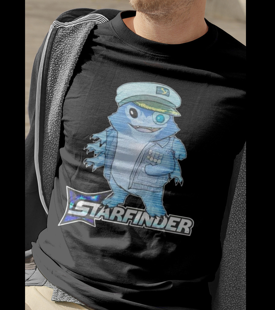 Starfinder Paizo Captain Concierge Character In Uniform T-Shirt