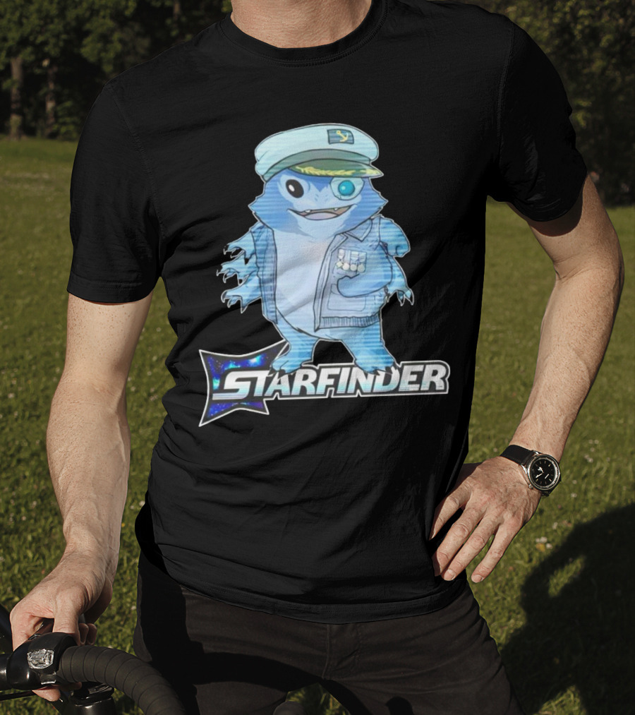 Starfinder Paizo Captain Concierge Character In Uniform T-Shirt