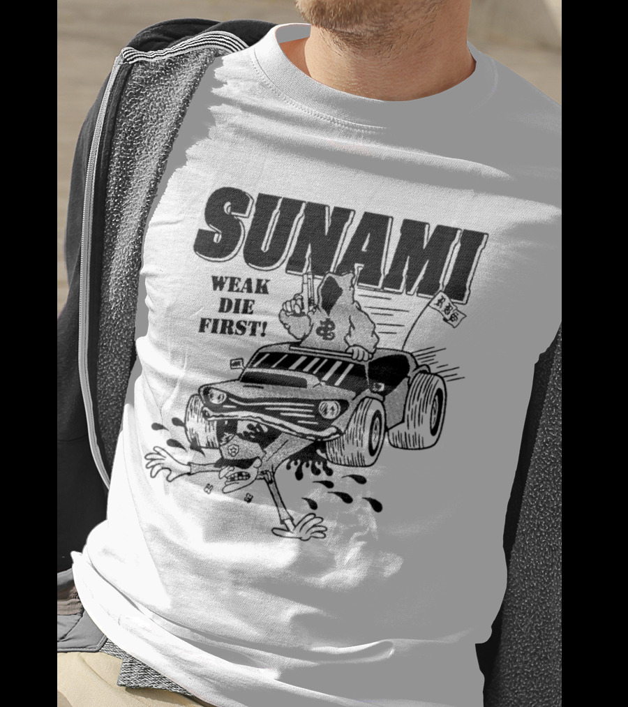 SUNAMI Weak Die First Monster Truck T-Shirt