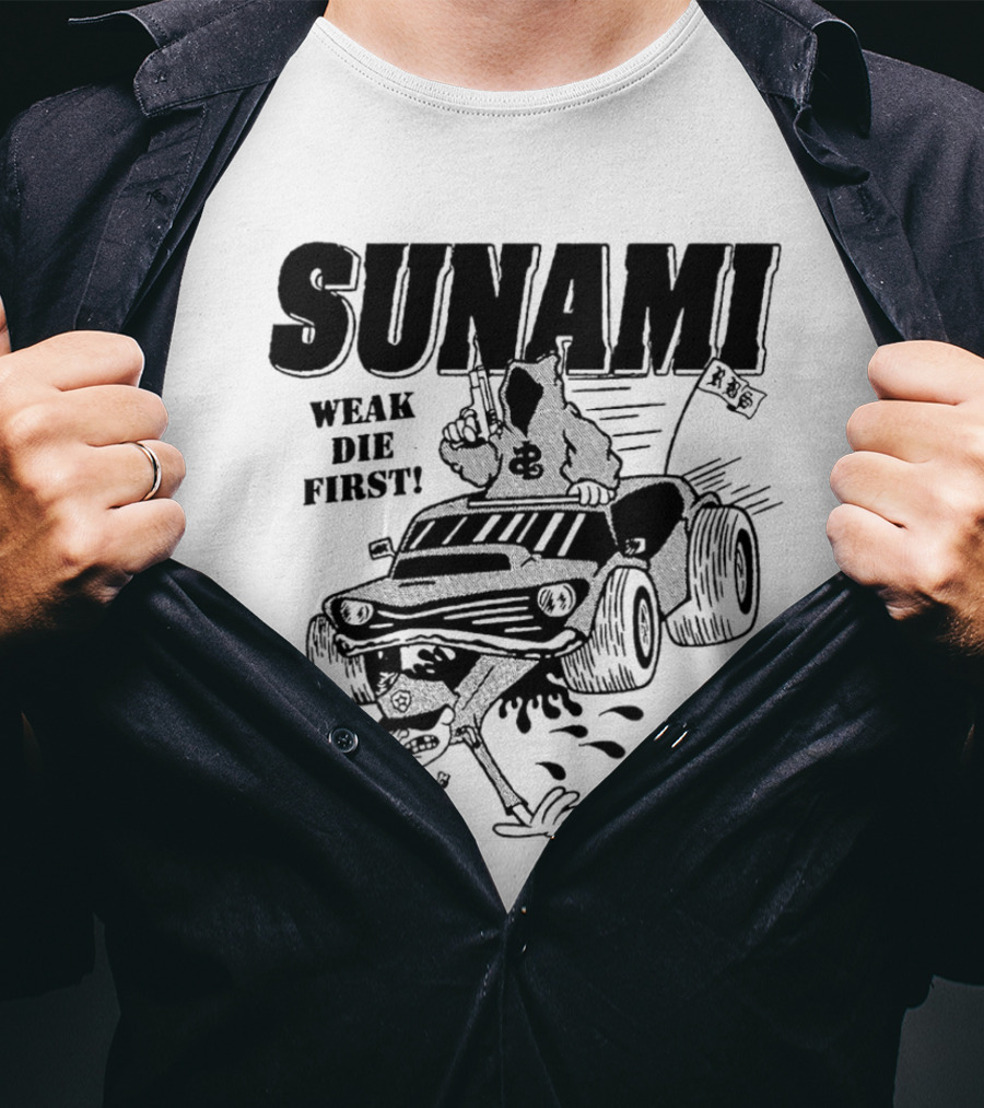 SUNAMI Weak Die First Monster Truck T-Shirt