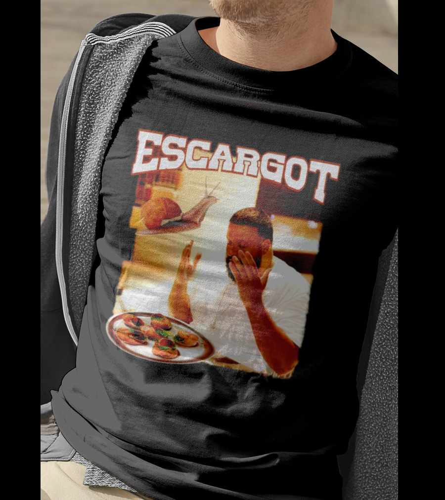 Escargot DJ Khaled With Snail And Gourmet Dish T-Shirt
