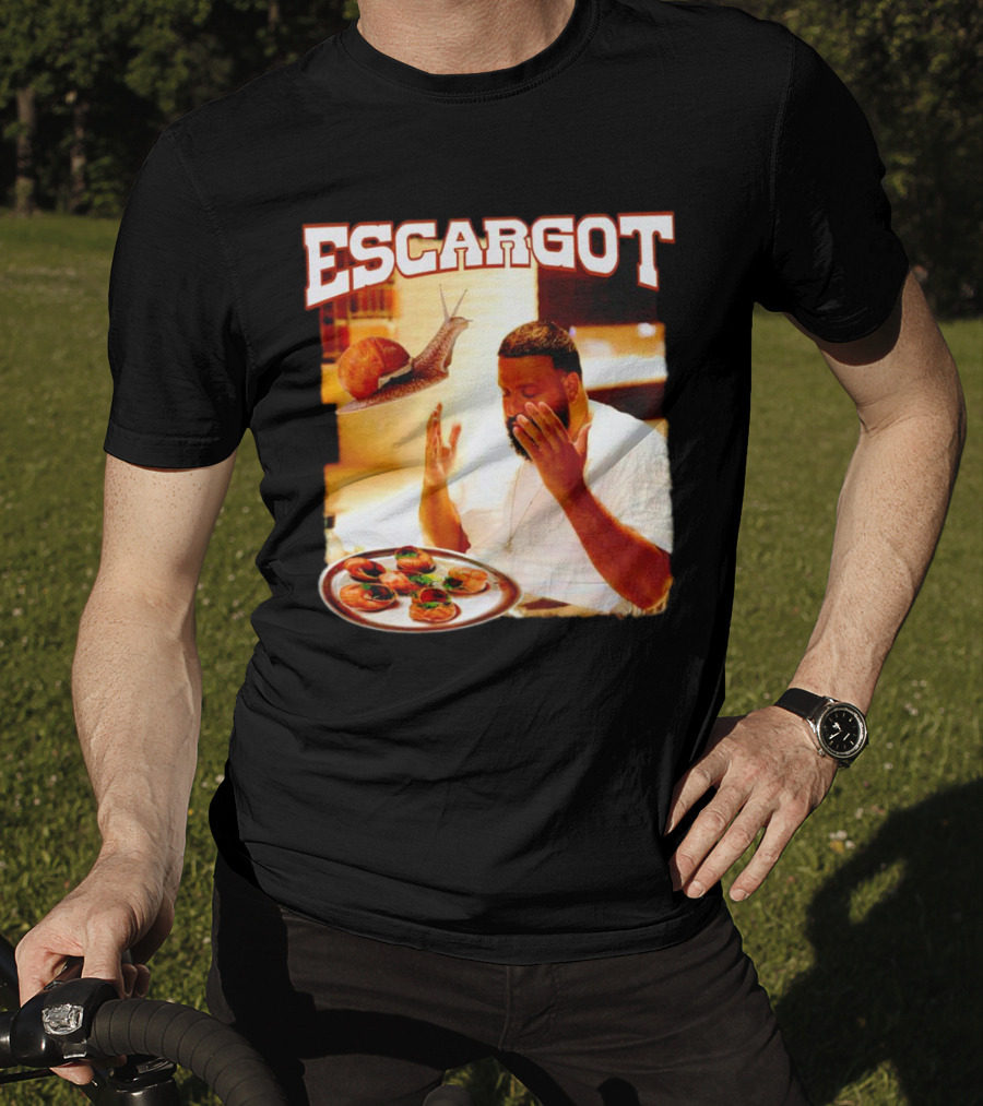 Escargot DJ Khaled With Snail And Gourmet Dish T-Shirt