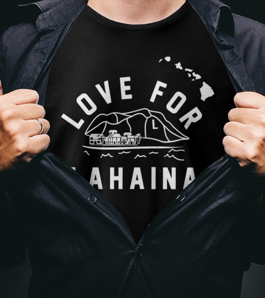 Love For Lahaina Dwayne Johnson T-Shirt