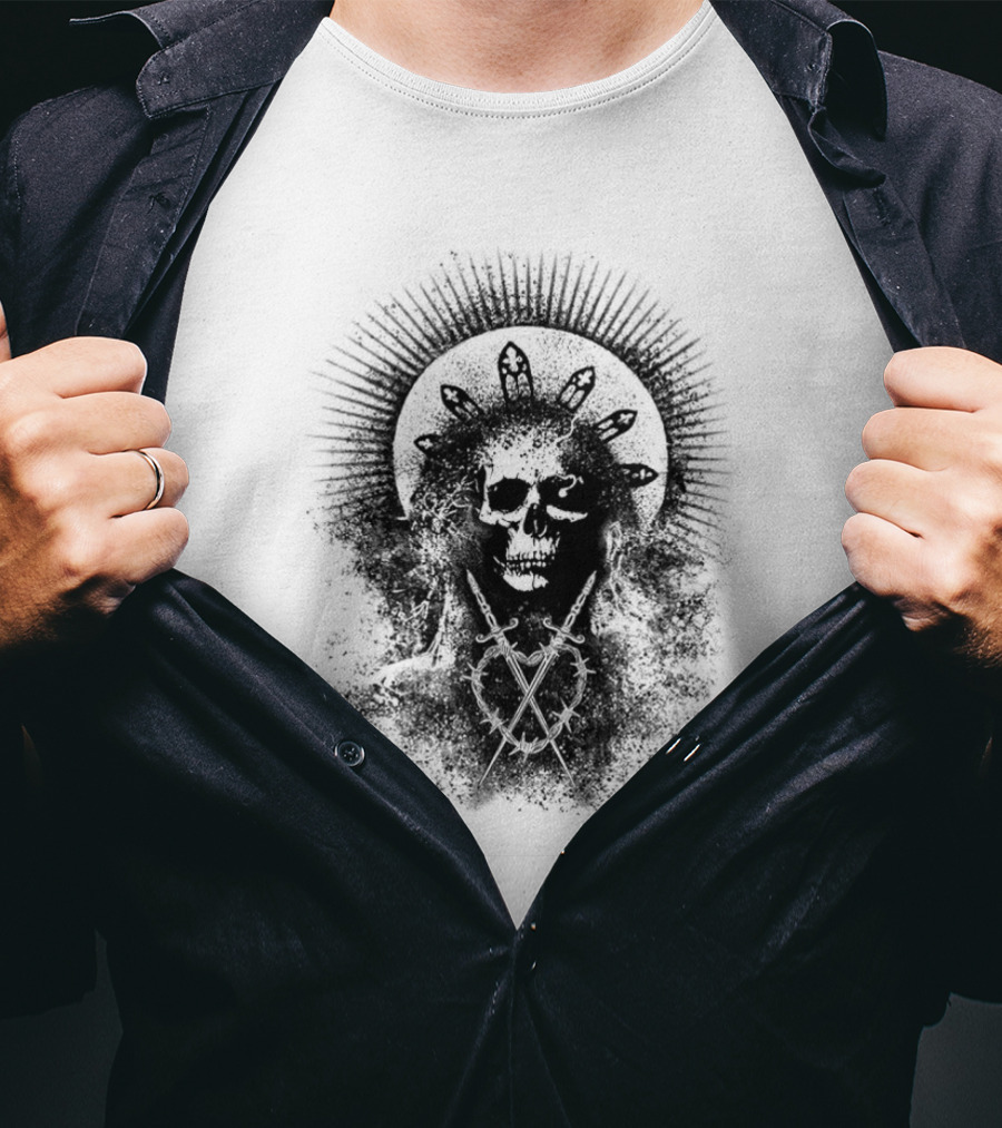 Julia Hart Danse Macabre Skull Crown AEW T-Shirt