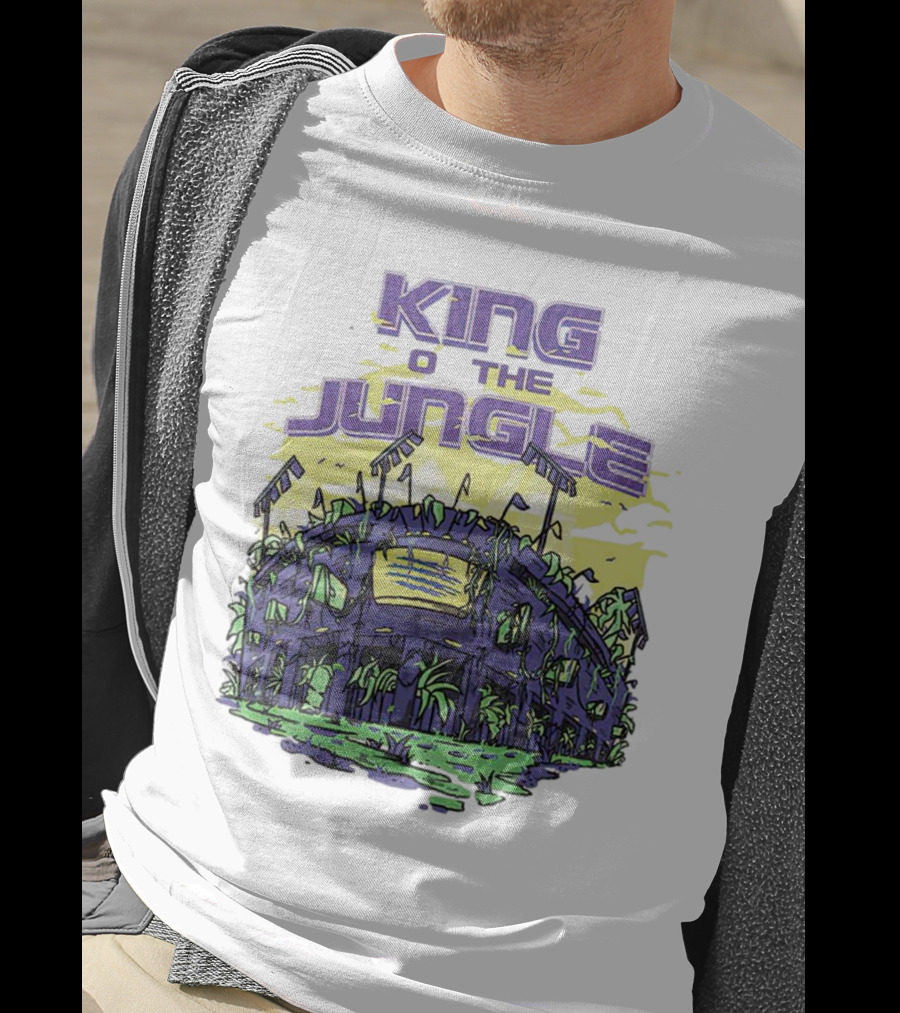 King Of The Jungle LSU Tigers Stadium T-Shirt