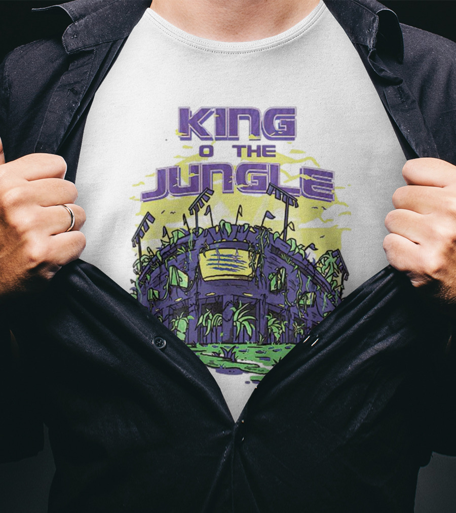 King Of The Jungle LSU Tigers Stadium T-Shirt