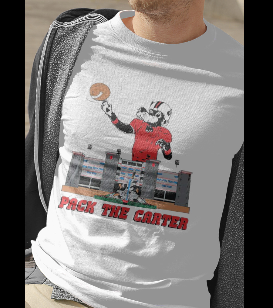 Pack The Carter NC State Wolfpack Football Stadium T-Shirt