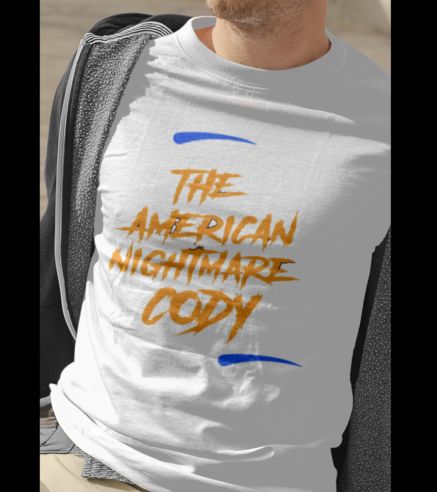 The American Nightmare Cody With Stars And Blue Streaks T-Shirt