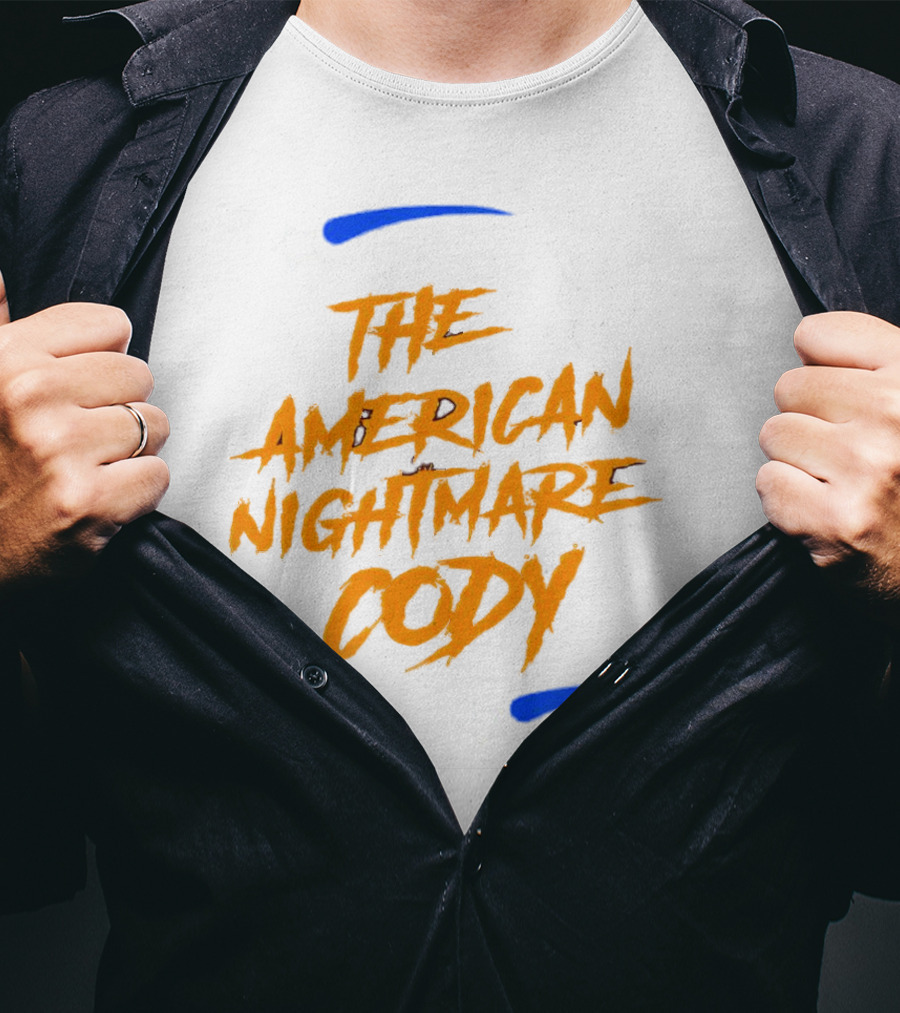 The American Nightmare Cody With Stars And Blue Streaks T-Shirt