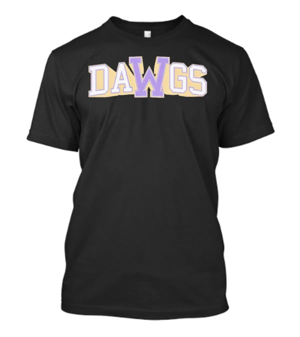 W Dawgs Washington Huskies Football T-Shirt