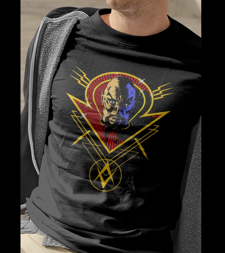 Ming The Merciless Flash Gordon Comics Villain Art Deco T-Shirt