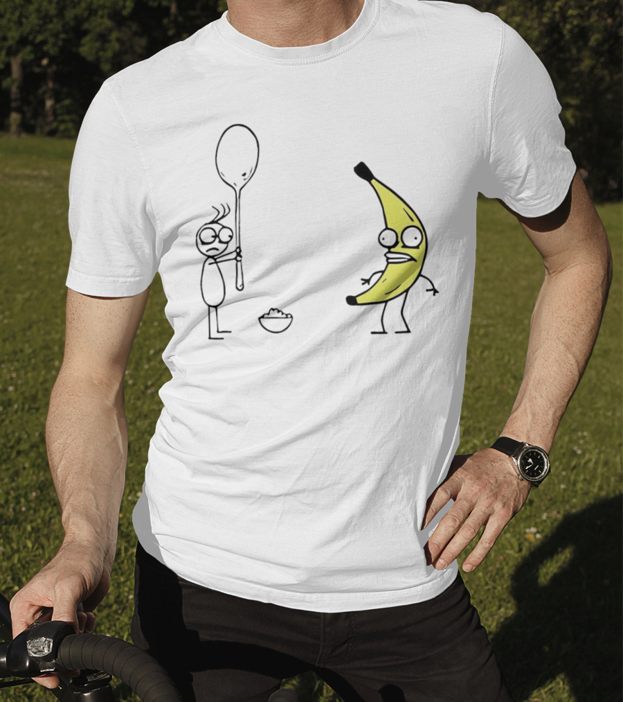 Don Hertzfeldt Rejected Animation Spoon Banana Scene T-Shirt