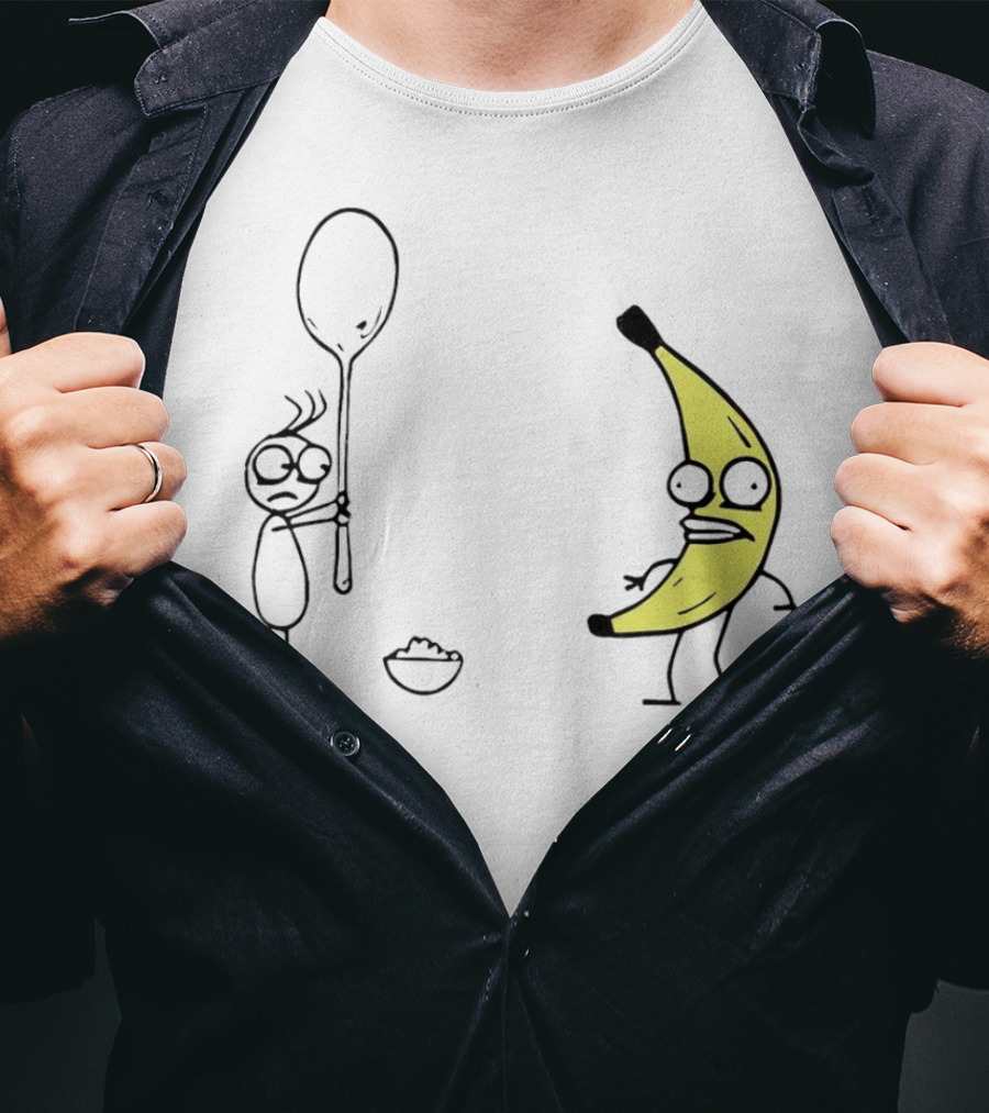 Don Hertzfeldt Rejected Animation Spoon Banana Scene T-Shirt