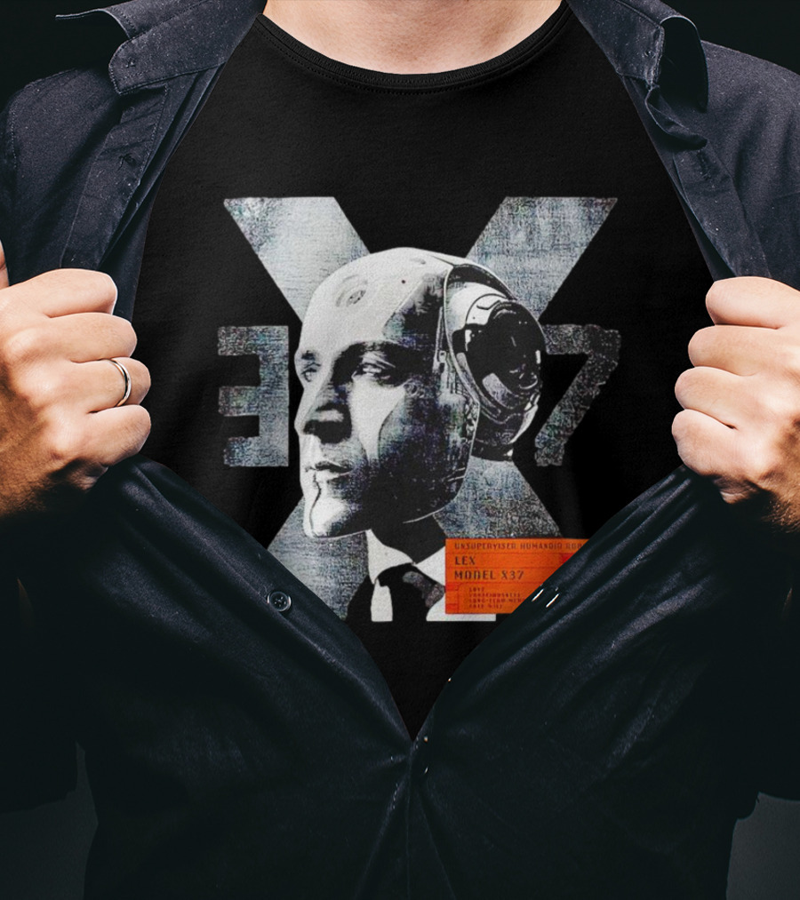 Unsupervised Humanoid Robot Lex Model 337 X37 T-Shirt