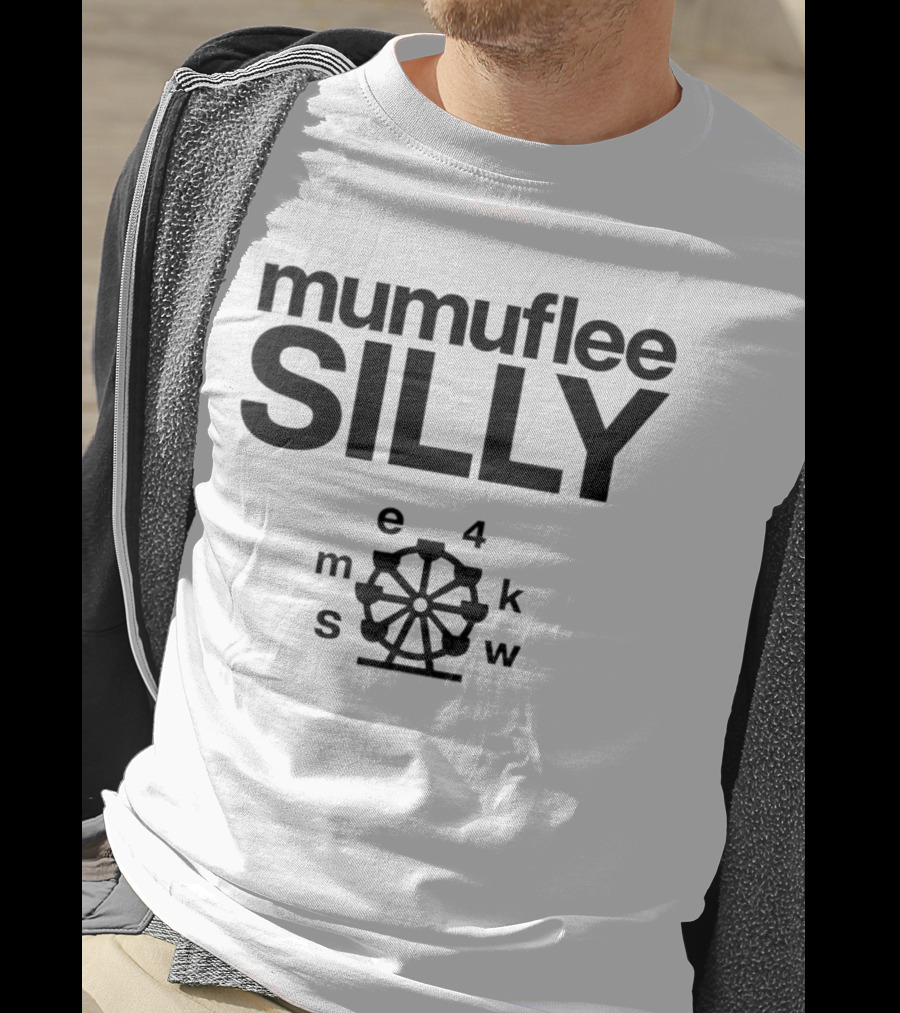 Mumuflee Silly Ferris Wheel E4 M S K W T-Shirt