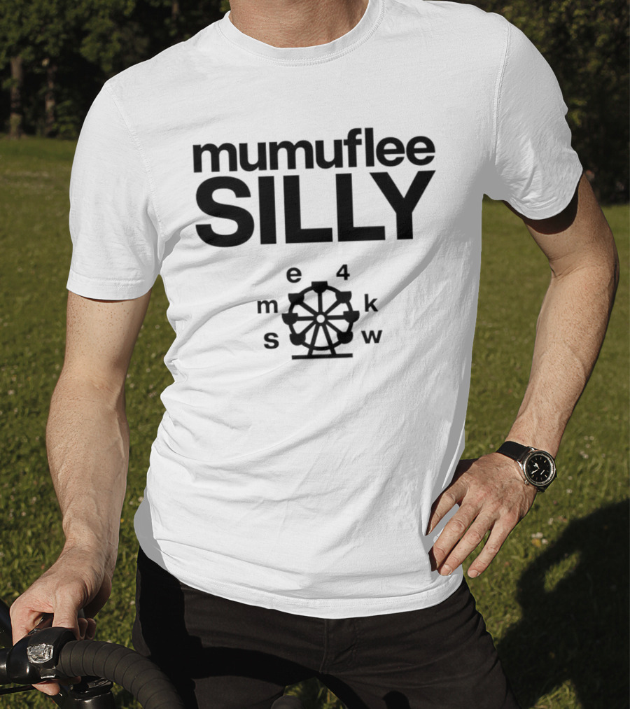 Mumuflee Silly Ferris Wheel E4 M S K W T-Shirt