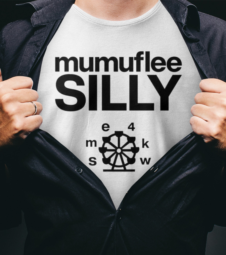 Mumuflee Silly Ferris Wheel E4 M S K W T-Shirt