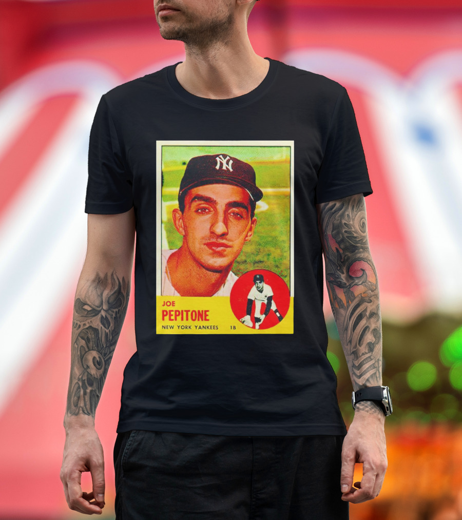 Joe Pepitone New York Yankees 1B Athletes We Remember From The Past Astros T-Shirt