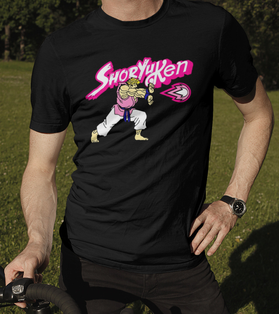 Shoryuken Ken Masters Ken Carson Retro Fighter Action T-Shirt