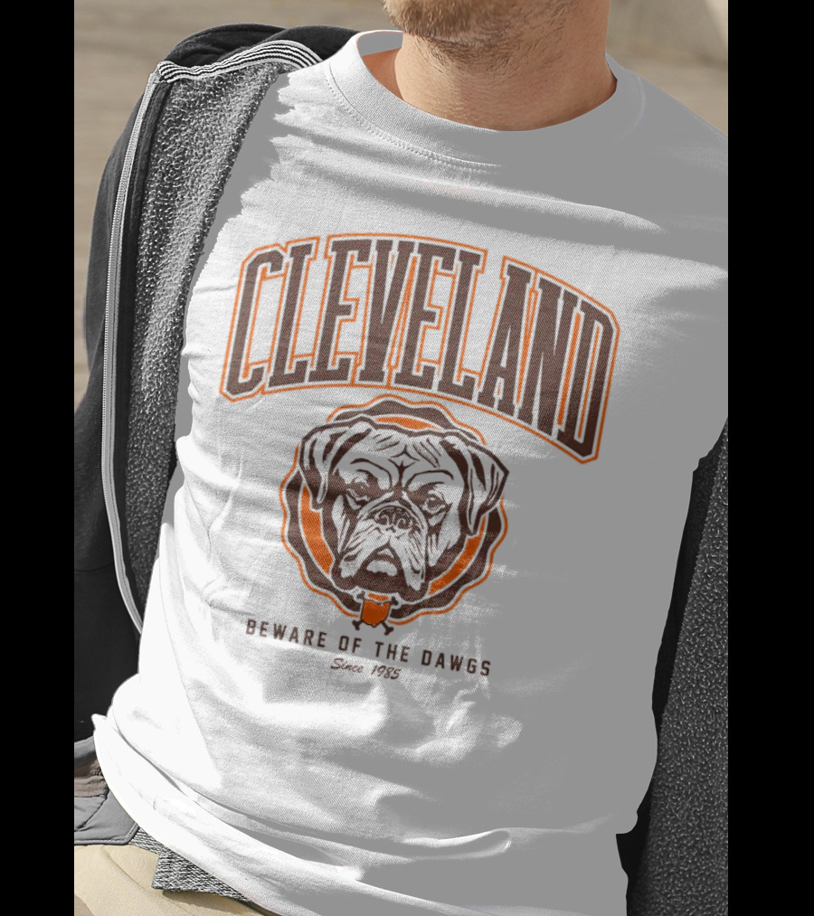Cleveland Beware Of The Dawgs Since 1985 T-Shirt