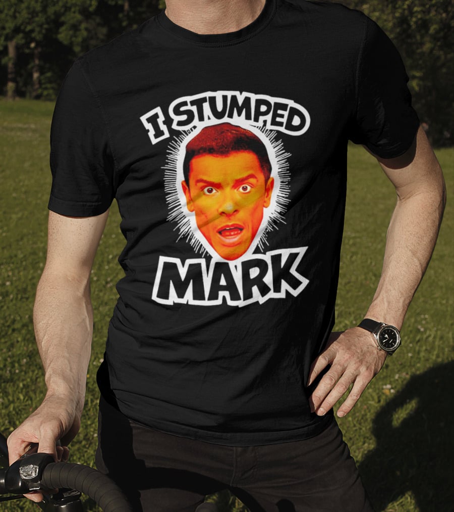 I Stumped Mark Iconic Expressive Face T-Shirt