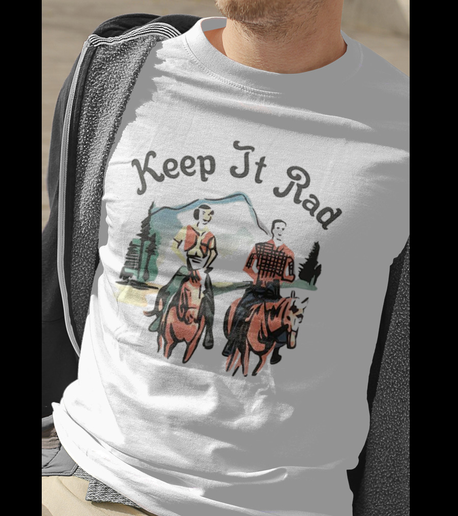 Keep It Rad Cowboy Riders T-Shirt