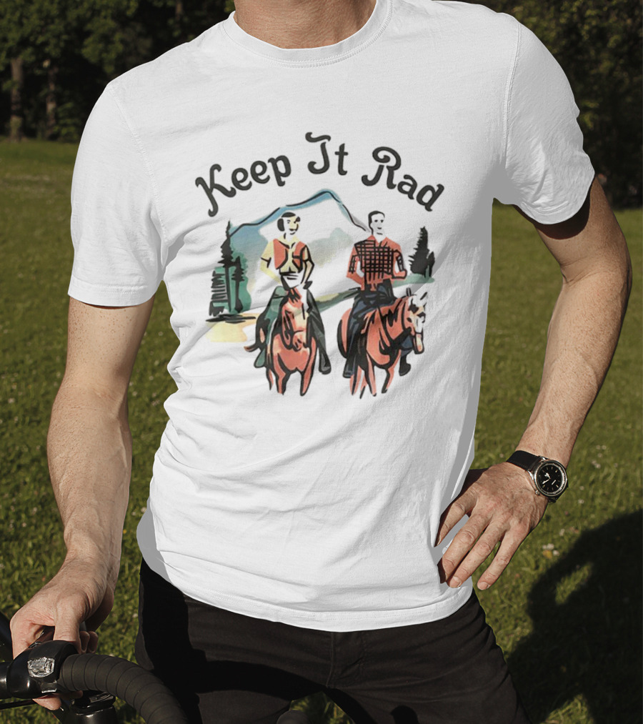 Keep It Rad Cowboy Riders T-Shirt