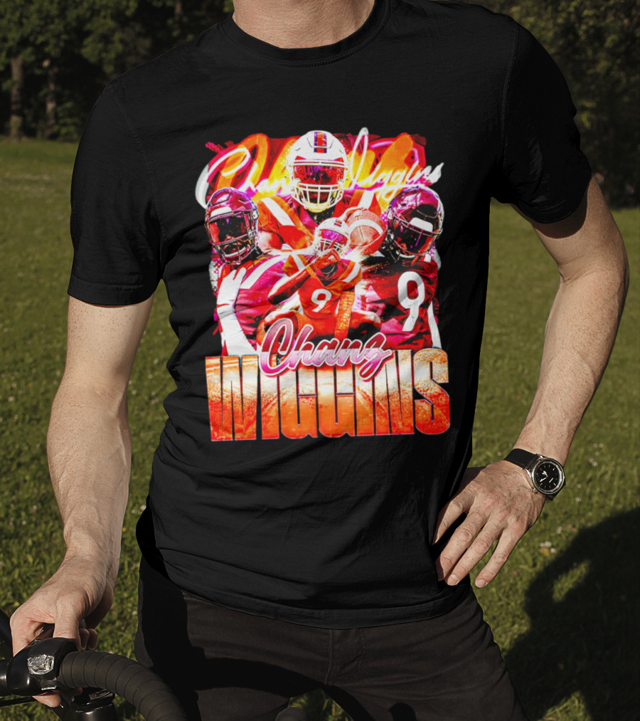 Chanz Wiggins Virginia Tech Hokies Football Vintage T-Shirt