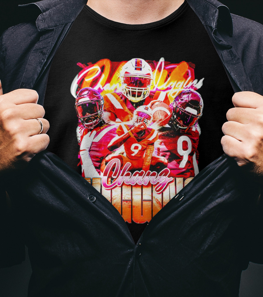 Chanz Wiggins Virginia Tech Hokies Football Vintage T-Shirt