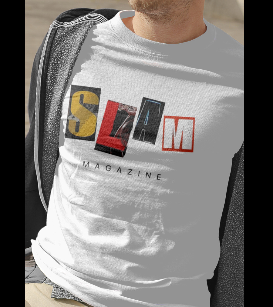 SLAM Mag Cut-Out Basketball Fashion Magazine T-Shirt