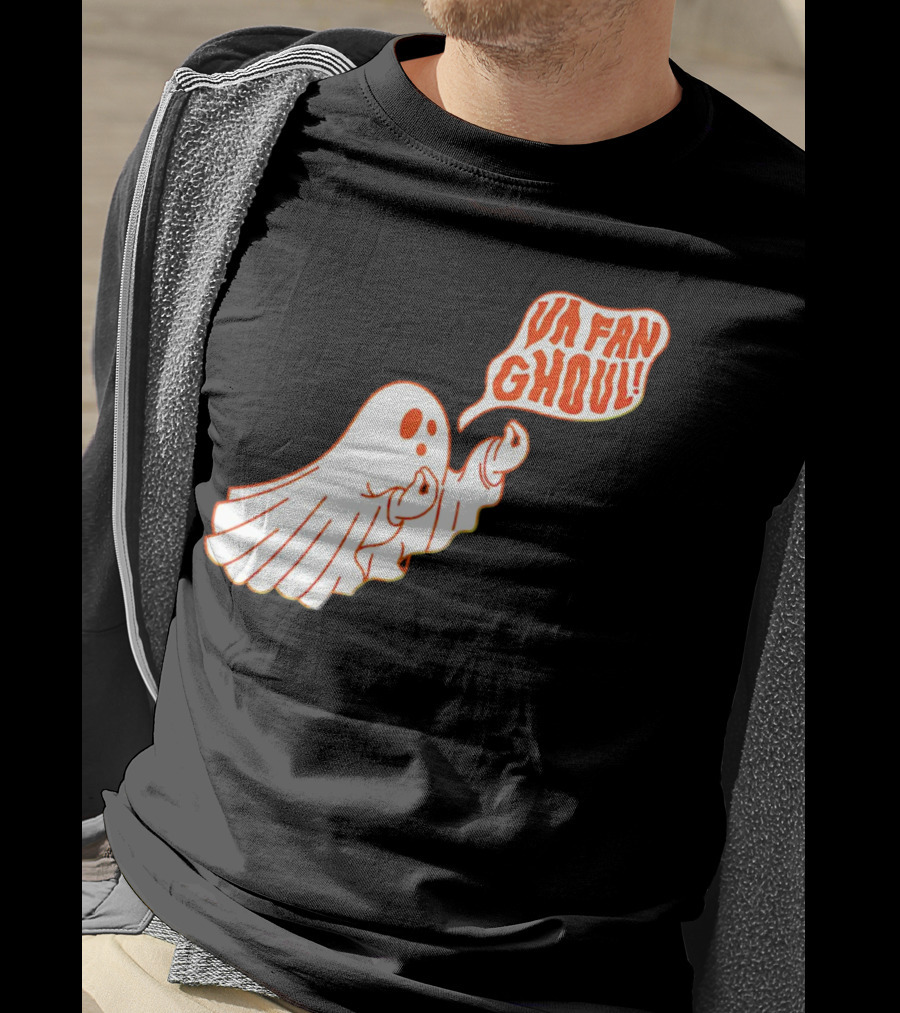 Va Fan Ghoul Halloween Ghost T-Shirt