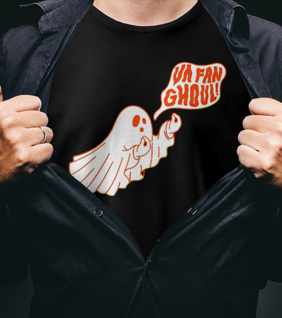 Va Fan Ghoul Halloween Ghost T-Shirt
