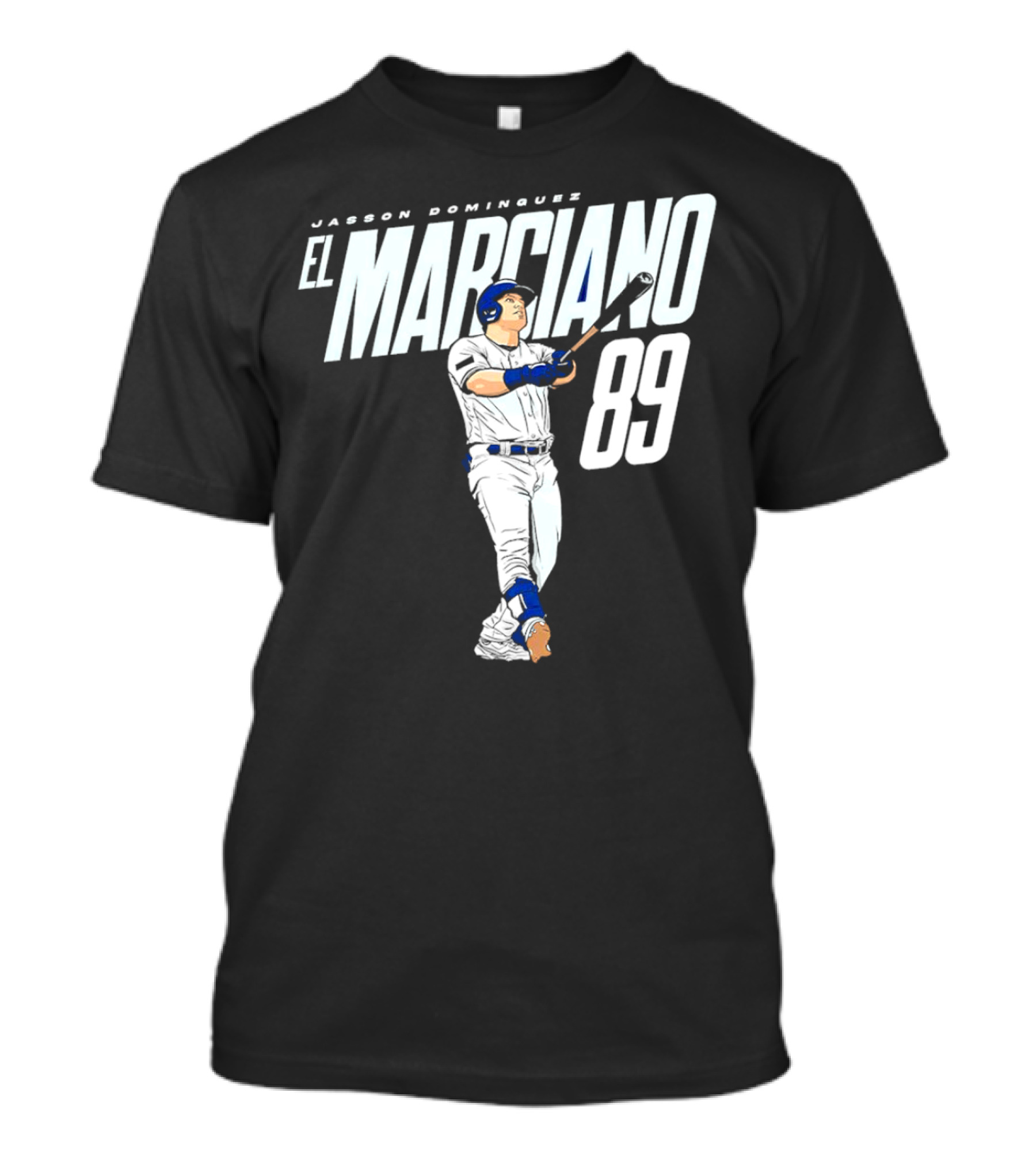 Jasson Domínguez El Marciano 89 New York Yankees Baseball Player T-Shirt