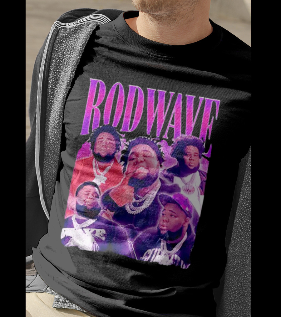 Rod Wave Beautiful Mind Vintage Collage T-Shirt
