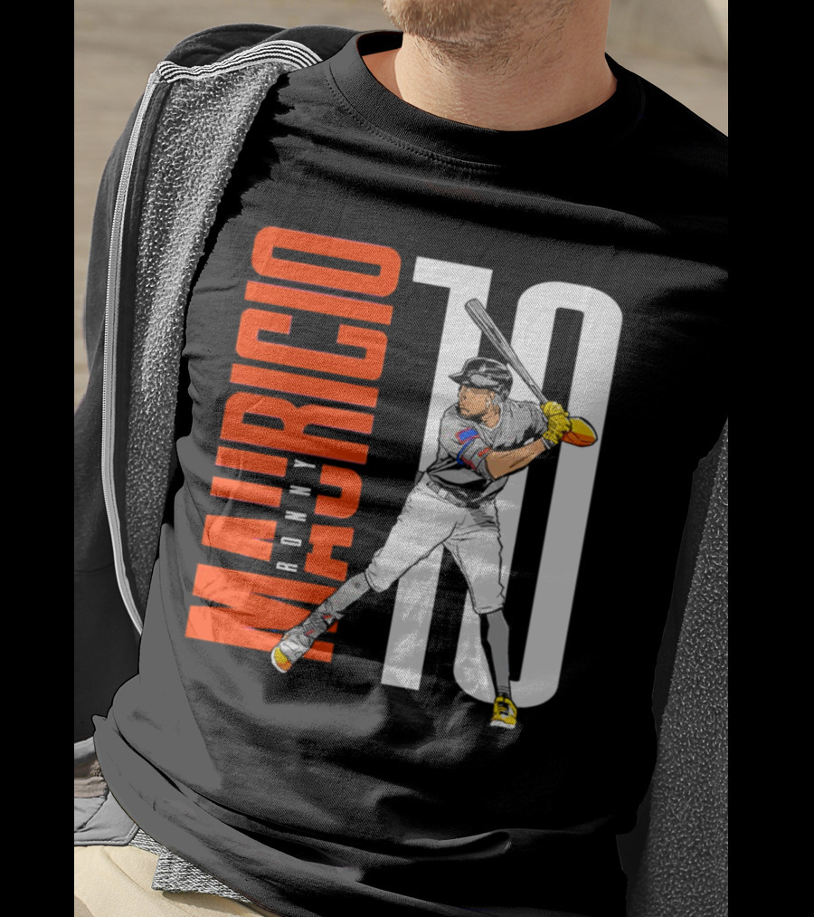 Ronny Mauricio 10 New York Mets Baseball Player T-Shirt